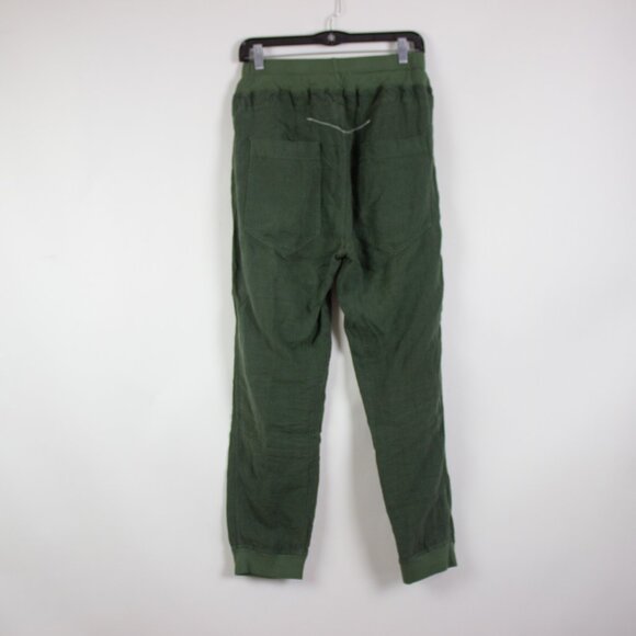 Bassike 100% Linen High-Waisted Track Pants - Picture 4 of 6